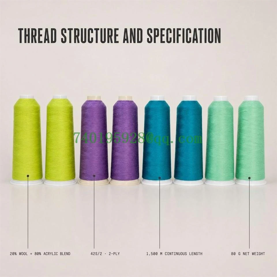 Wool Embroidery Thread | 42S 2 Ply, 368 Colors suppliers