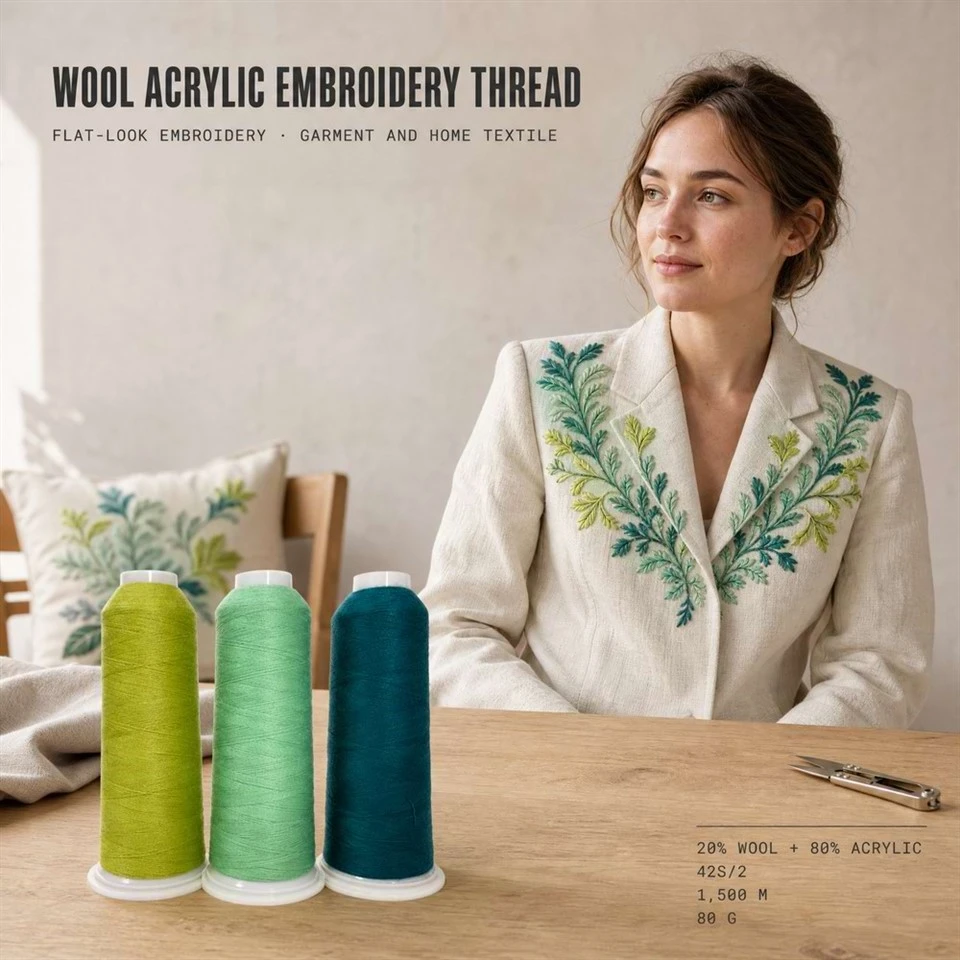 Wool Embroidery Thread | 42S 2 Ply, 368 Colors